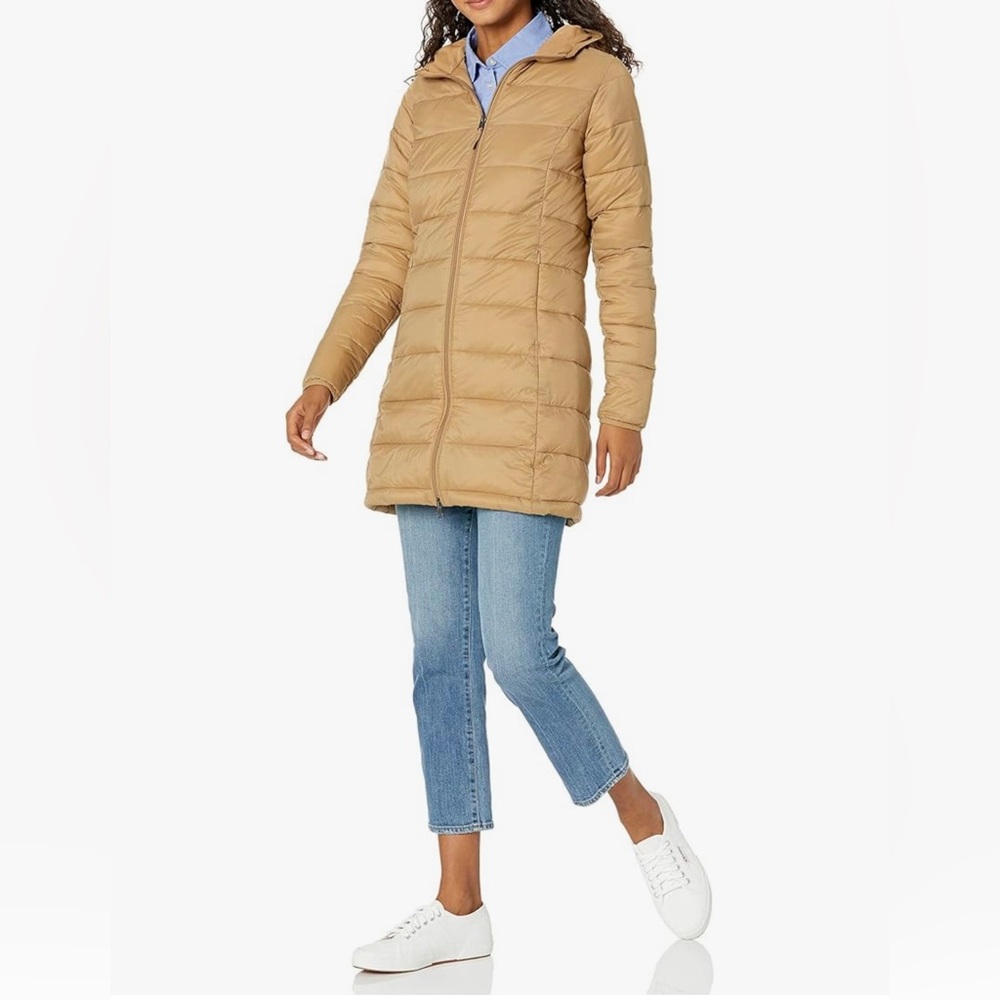 Amazon Essentials Lightweight Puffer Coat With St… - image 2